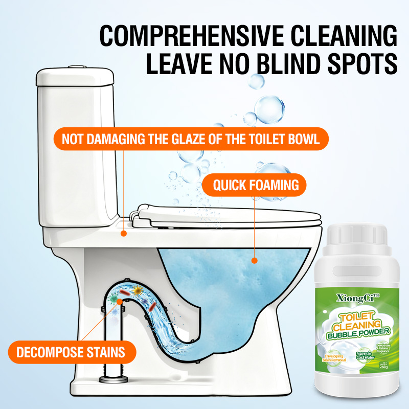 Toilet Cleaning Foam Powder